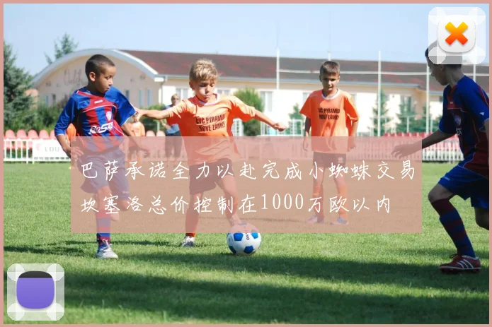 巴萨承诺全力以赴完成小蜘蛛交易坎塞洛总价控制在1000万欧以内